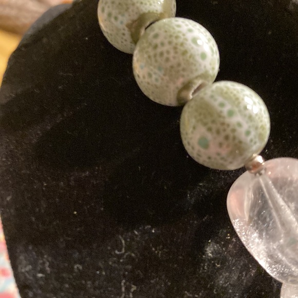 Multicolor Barse Stone Necklace - Picture 10 of 10